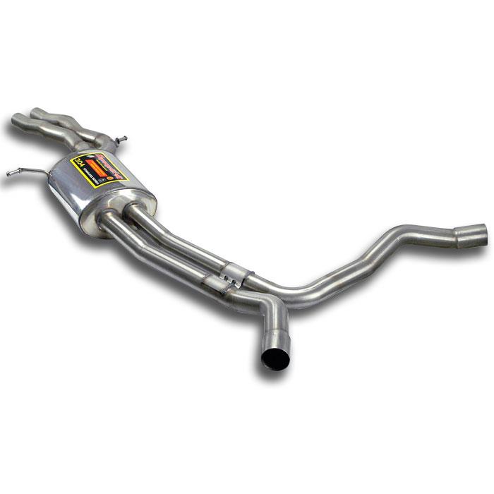 AUDI A6 C7 4G (Sedan + Avant) QUATTRO 3.0 TFSI V6 (310 Hp) 2012 -> 2014 Centre exhaust + "X-Pipe"