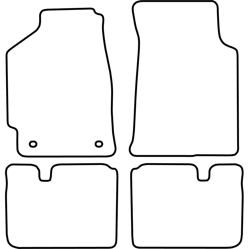 Automatten Honda Civic HB 88-9/91
