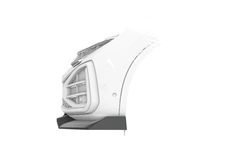 Voorspoiler VW Touareg 3 CR – CSR Automotive Bekerspoilerlip Glanzend Zwart met ABE