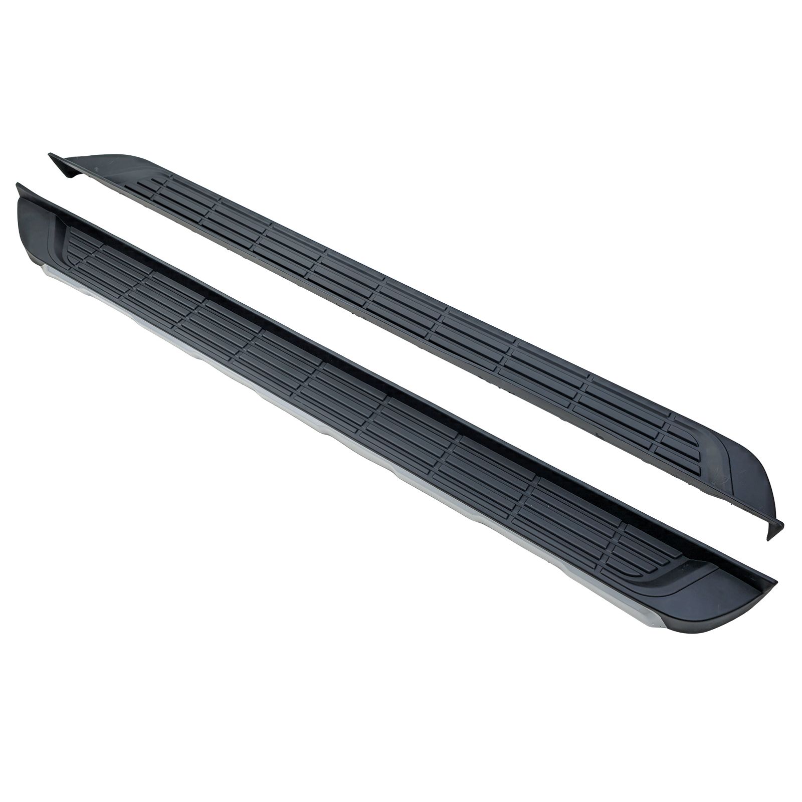Treeplanken voor Ford Ranger T6 T7 T8 12-23 aluminium zwart OE Look