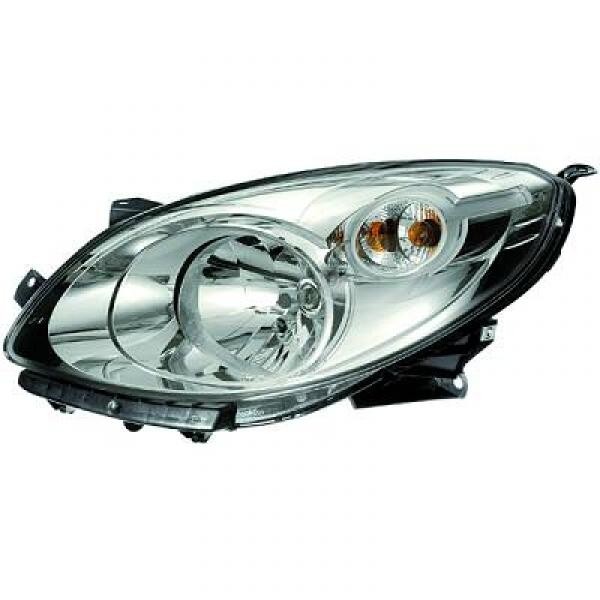 Koplamp links TWINGO 07->> H4/Chroom