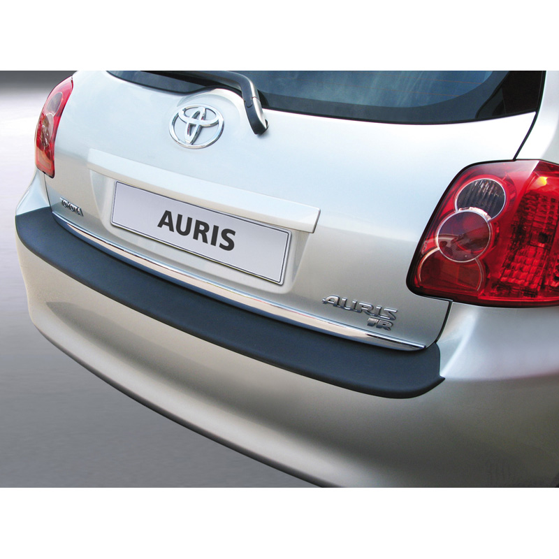 ABS Achterbumper beschermlijst  Toyota Auris 2007-2010 Zwart
