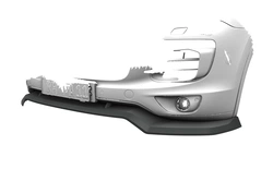 Voorspoiler Porsche Cayenne 92A – CSR Automotive Bekerspoilerlip Glanzend Zwart