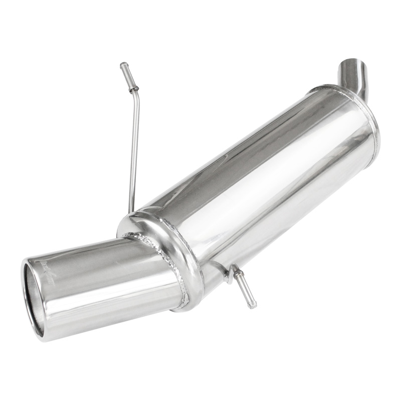 100% RVS Sportuitlaat  Mini One R56 1.6 75pk 2010-2011 1x102mm