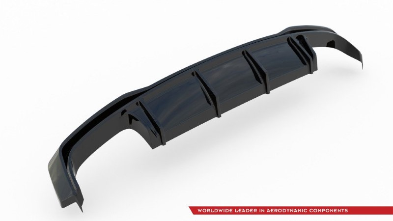 Diffuser Audi A7 S-Line / S7 C8 Maxton Glans Zwart