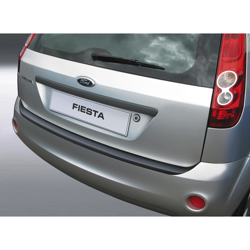 ABS Achterbumper beschermlijst  Ford Fiesta MK6 2002-2008 Zwart