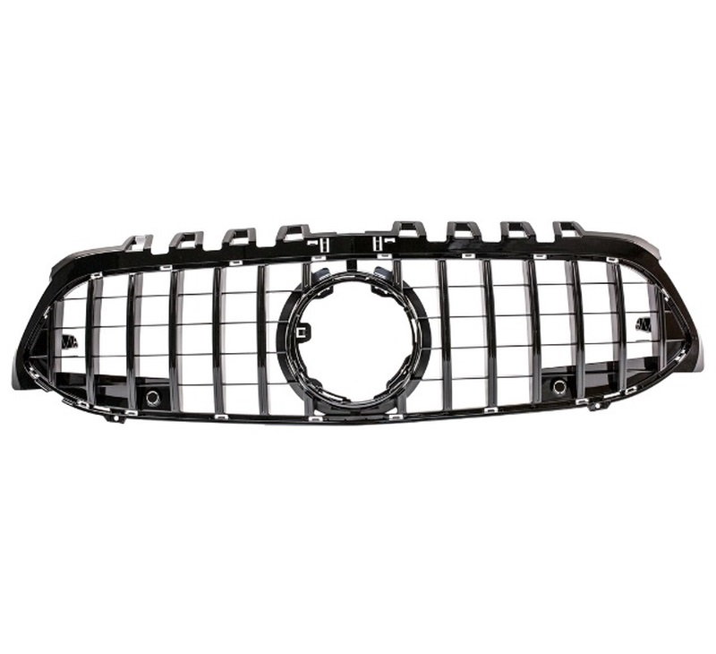 Grill Mercedes A klasse W177 / V177 GT-Look Glans Zwart