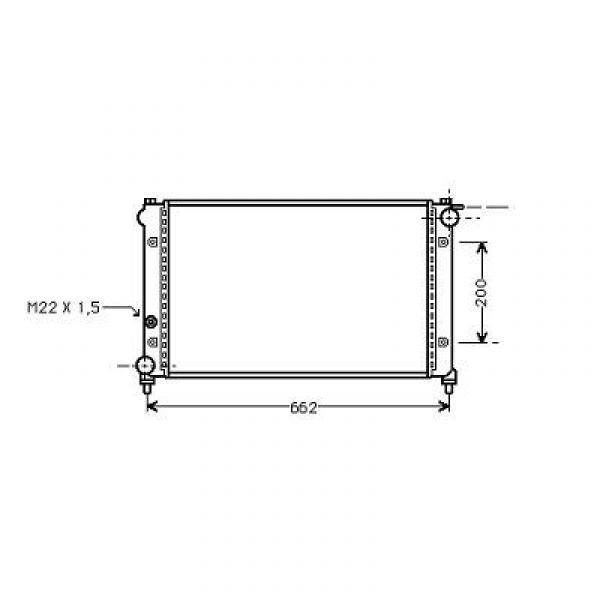 Radiator IBIZALAGA 85-93 600x322 1.2/1.5