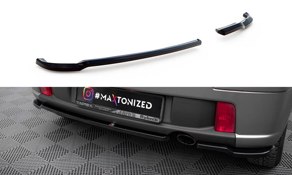 Diffuser Toyota Yaris T-Sport Maxton Glans Zwart