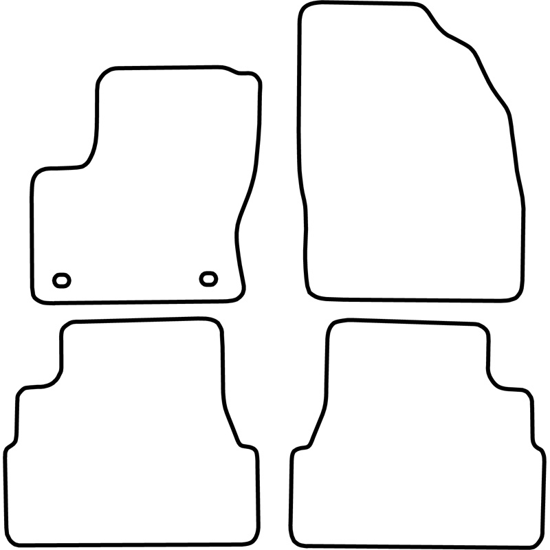 Automatten Ford Focus C-Max 07-
