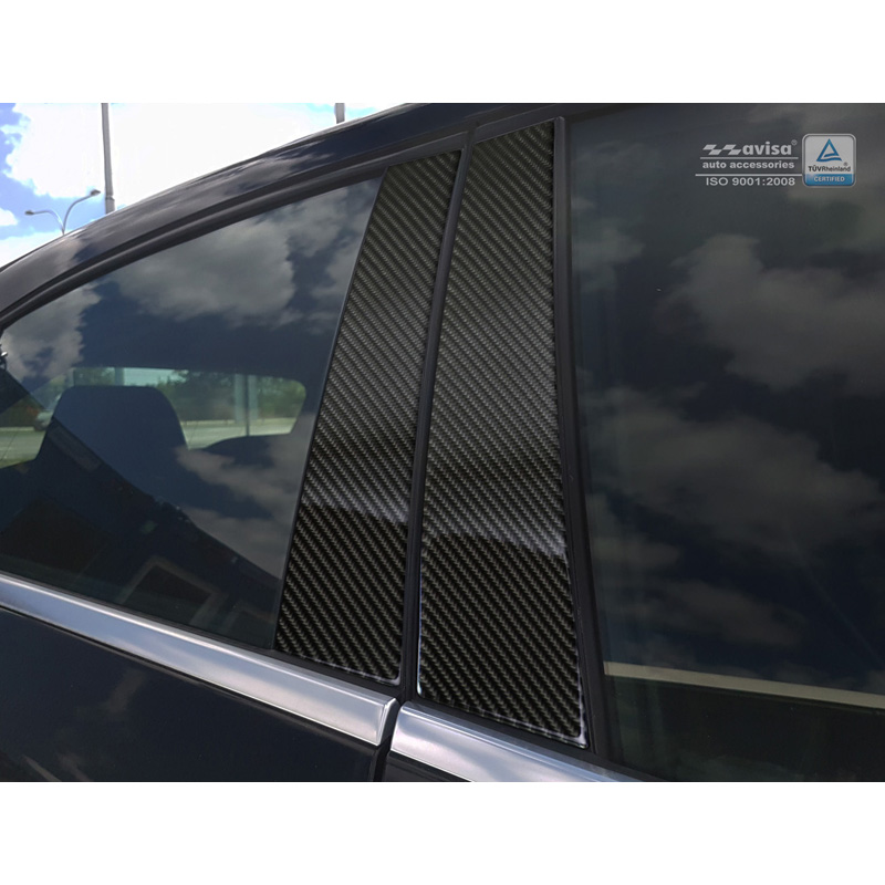 B-Stijl lijsten  Mercedes-Benz A-Klasse W176 2015- Zwart Carbon