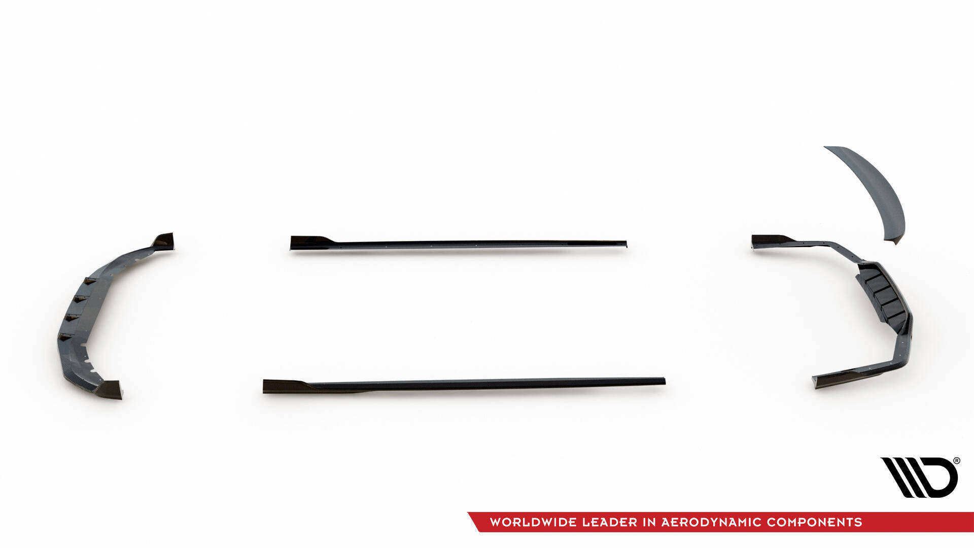 Bodykit Carbon Fiber Splitters BMW 7 M-Pack G11 Facelift (2019–2022)