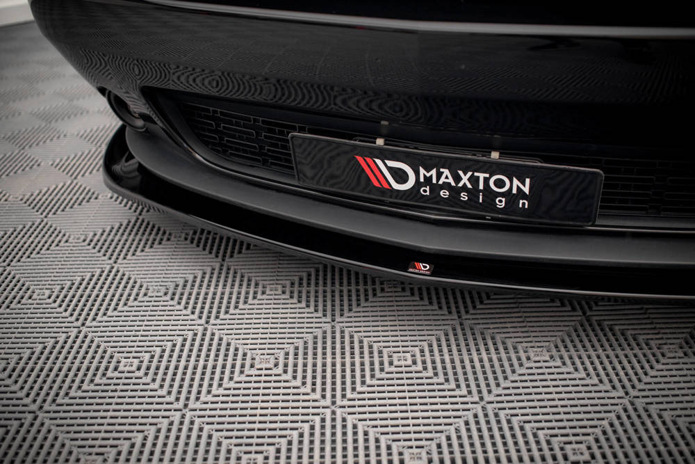 Voorspoiler Dodge Challenger RT MK3 FL Maxton Glanzend Zwart