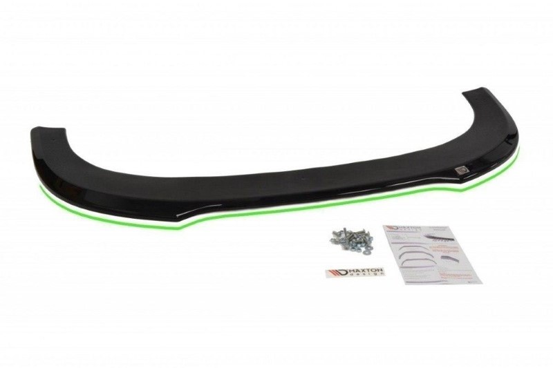 Voorspoiler Audi RS6 C6 Glanzend Zwart