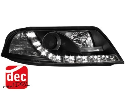 Headlights VW Passat 3BG 00-04 Devil Eyes Dlite LED Black