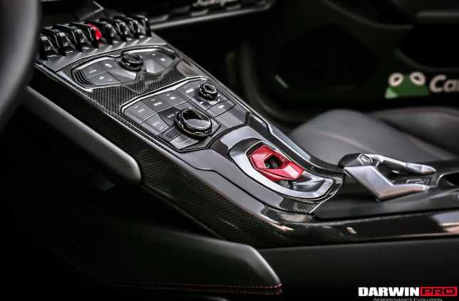 Lamborghini Huracan LP610/LP580 Autoclave Carbon Fiber Middenconsole 2015-2019