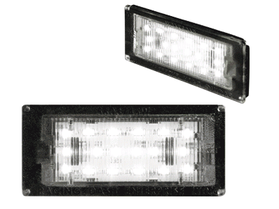 LED Licenceplateplaat lightning BMW E46 Coupe/M3 04-06