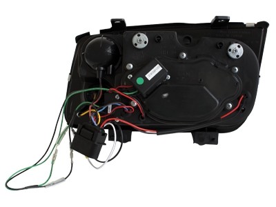 Faros VW Bora Dayline Los ojos del Diablo cromo