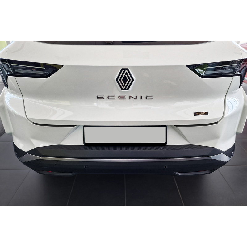 Avisa Zwart RVS Achterbumperprotector  Renault Scenic E-Tech 2024- 'Ribs'