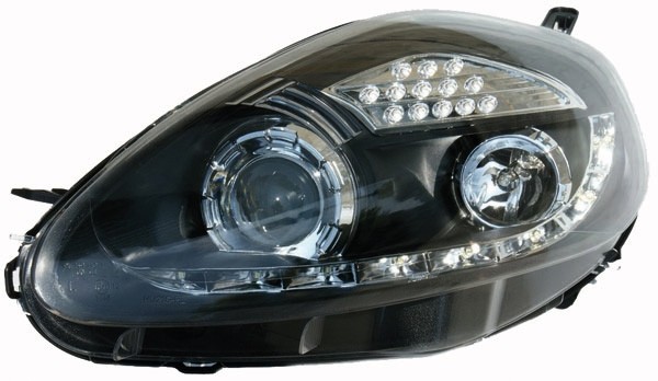 Headlights set Grande Punto 05-10 / 08