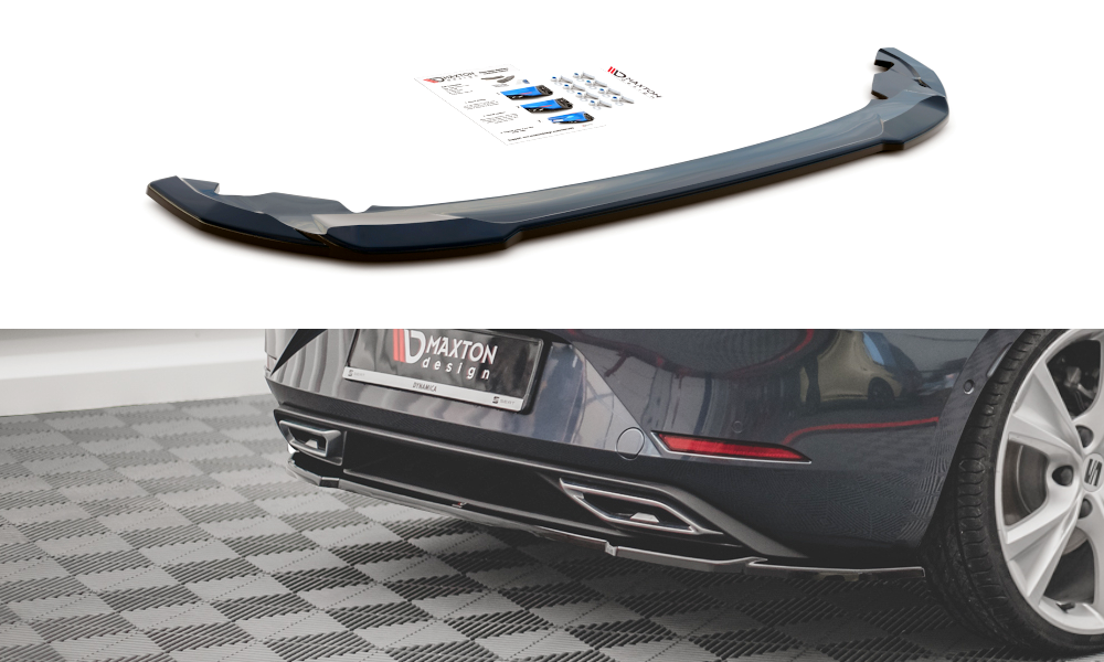 Diffuser Seat Leon FR MK4 Glans Zwart