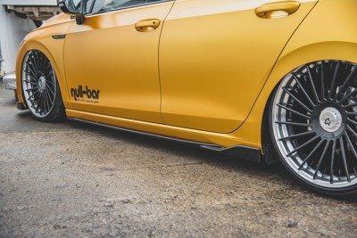 Zijskirts Volkswagen Golf 8 Glans Zwart