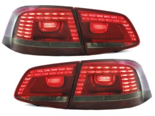 Taillights VW Passat 3C 2011- red/Smoke Led