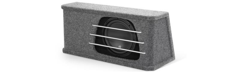 JL audio subwoofer in kist HO110RG-W3v3