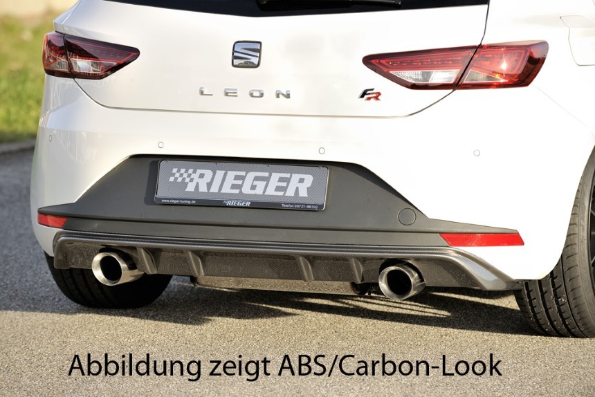 Diffuser Seat Leon F5 FR Rieger sportuitlaat links + rechts