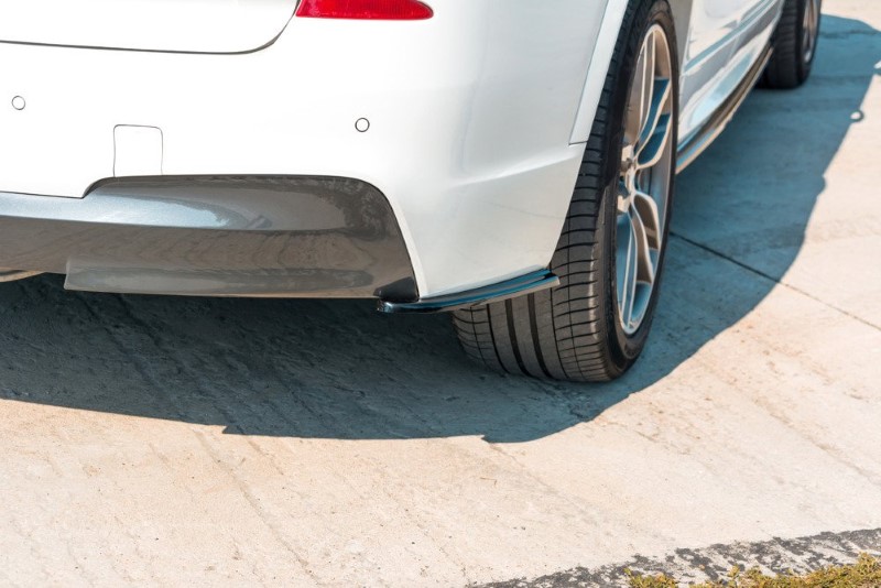 Achterzij Spoilers BMW X3 F25 M-Pack Facelift Glanzend Zwart