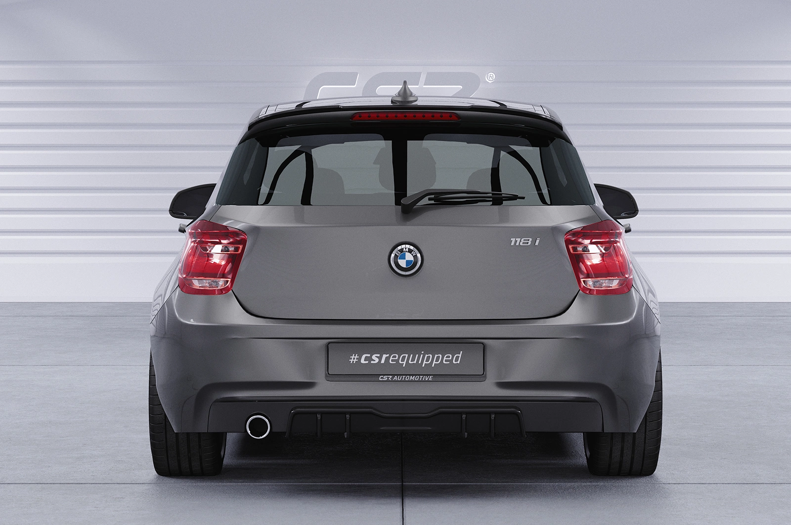 Achterspoiler BMW 1er F20/F21 Glans Zwart – CSR Automotive – 2011–2019