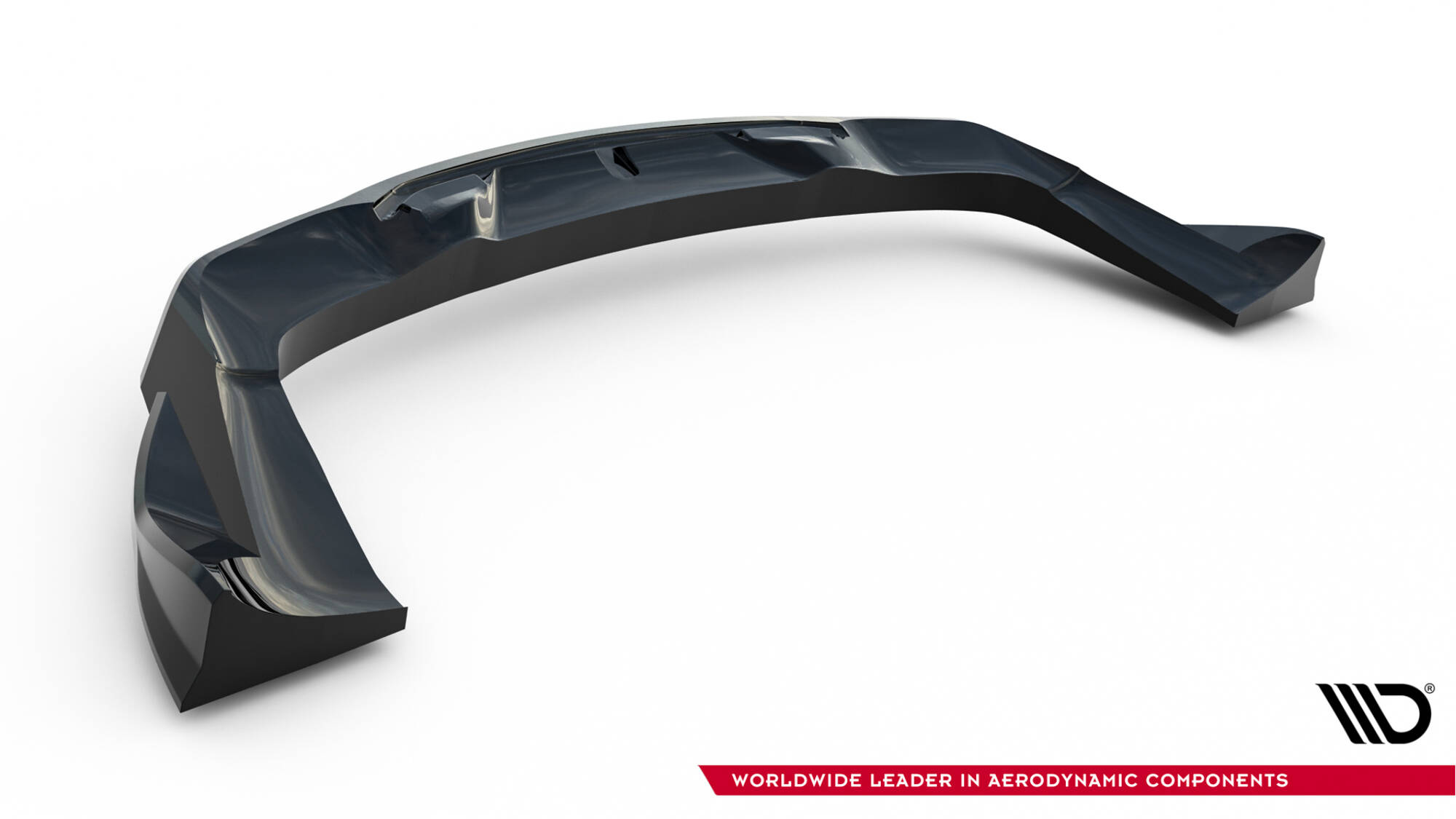 Achter Diffuser Mercedes-AMG GT C C190 Facelift Maxton Glanzend zwart