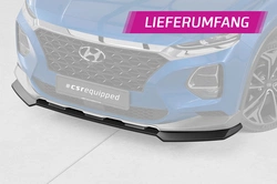 Voorspoiler Hyundai Santa Fe (Type TM) – CSR Automotive Bekerspoilerlip Glanzend Zwart