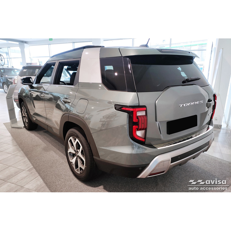 RVS Achterbumperprotector  SsangYong Torres (J100) 2022- 'Ribs'