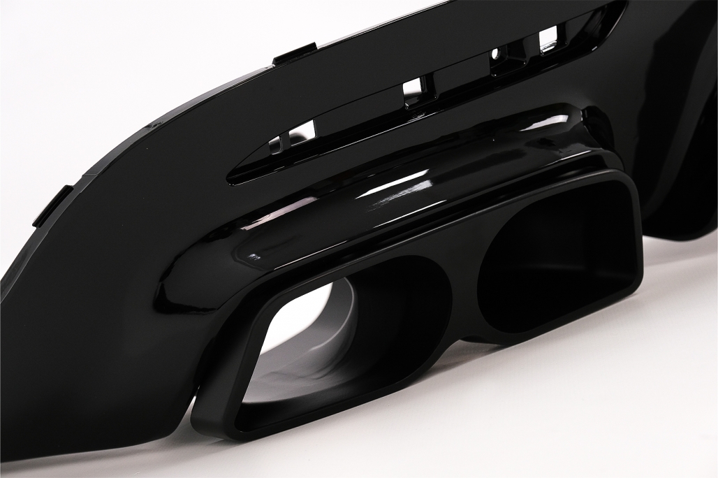 Mercedes S63/S65 W222 FL 17-20 Aero pakket Zwart
