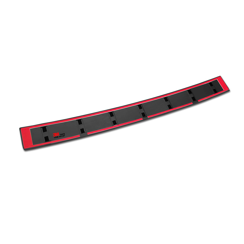 Zwart RVS Achterbumperprotector  Audi A6 (C8) Avant incl. S-Line 2023- 'STRONG EDITION'