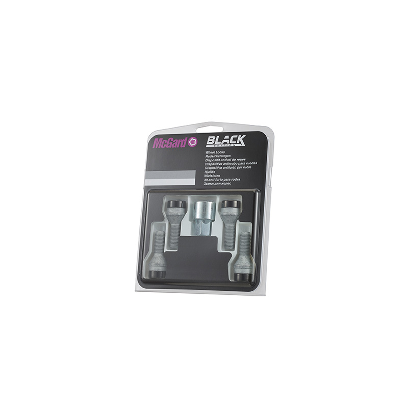 McGard Slotbouten zwart 14x1.5 30mm/17mm