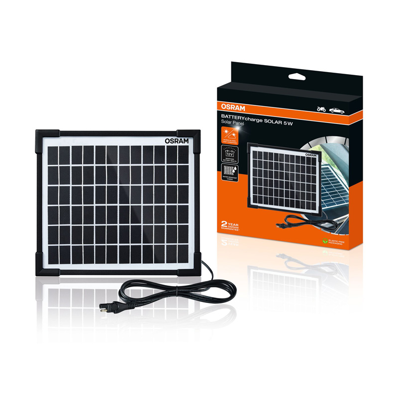 Osram BATTERYcharge Solar 5W - Zonnecel druppellader