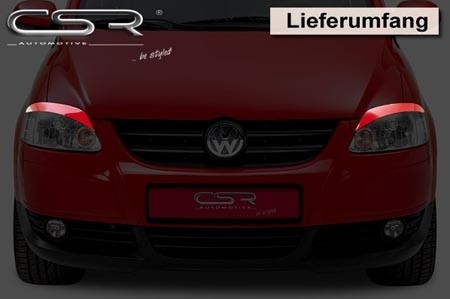 Koplampspoilers VW Fox