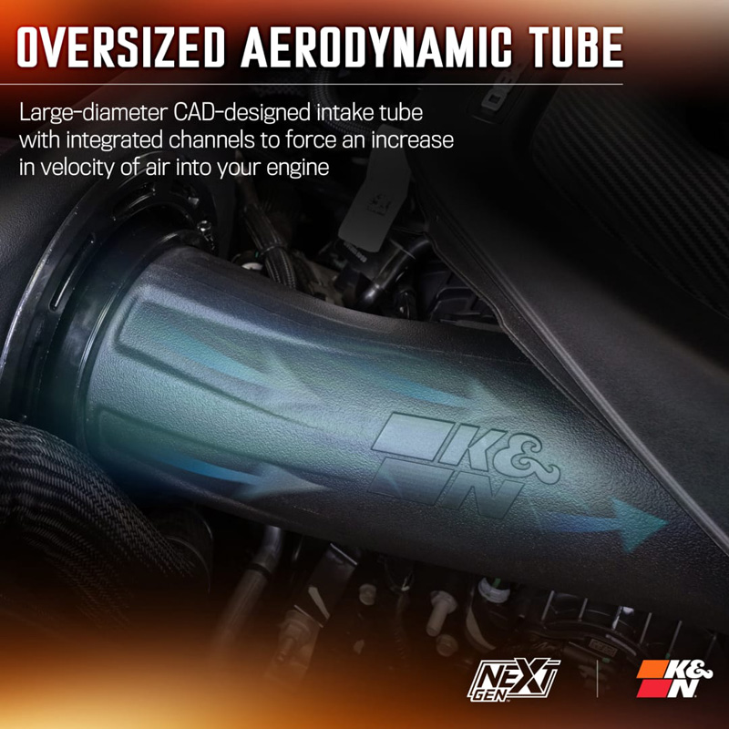 K&N NextGen Cold Air intake  RAM 1500 excl. RHO 3.0L L6 2025- (50-1598)