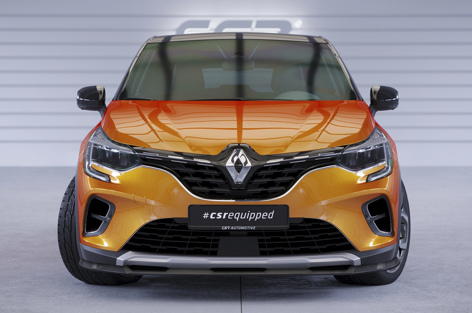 Voorspoiler Renault Captur 2 glans zwart