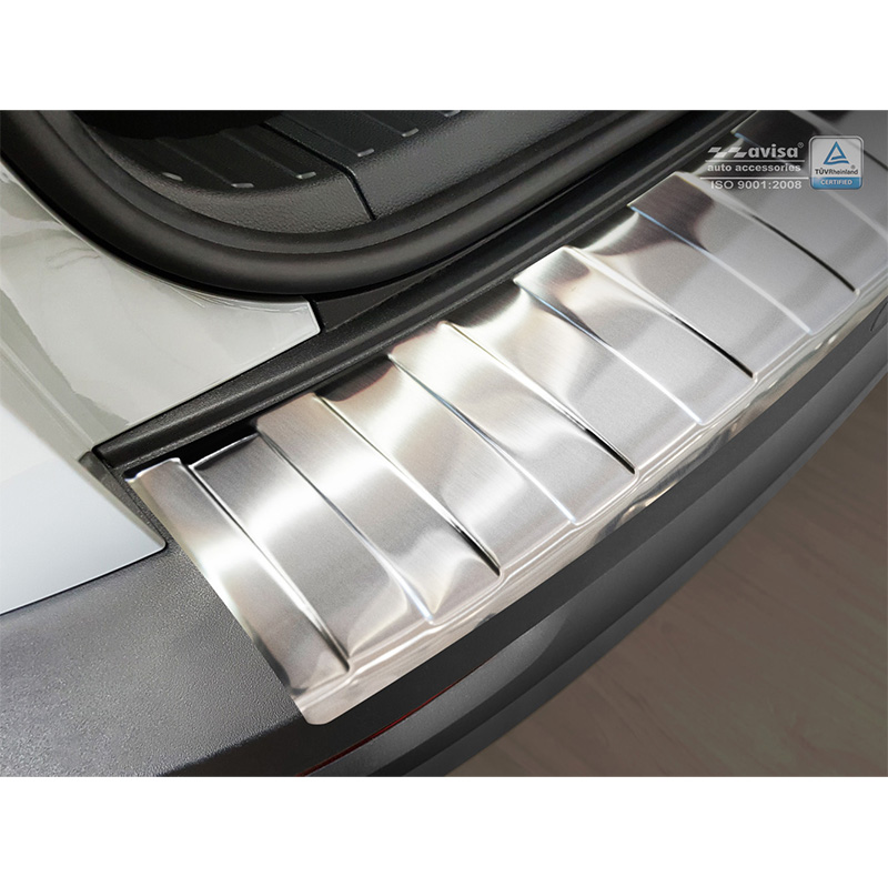 RVS Achterbumperprotector  Skoda Karoq 2017-2022 'Ribs'