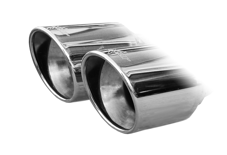 Sportuitlaat Audi A3 8P Sp.back 1.8 TFSi 160pk 5/05- 2x80mm