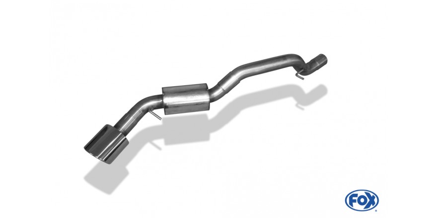 Mazda 3 BL - Diesel Einddemper - 129x106 Typ 32 FOX