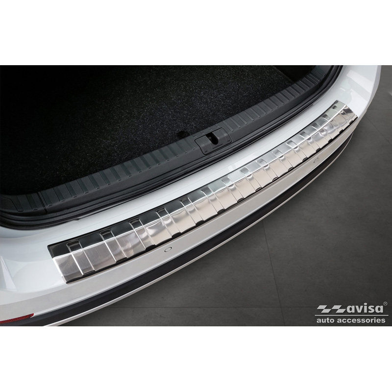 RVS Achterbumperprotector  Skoda Octavia Scout (NX5) 2020- 'Ribs'