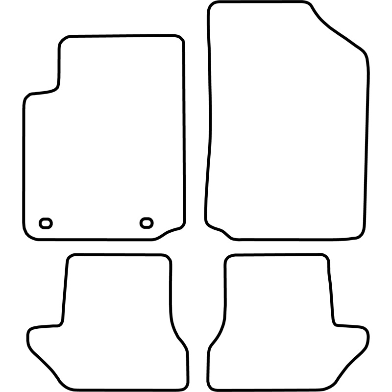 Automatten Citroen Pluriel 05-