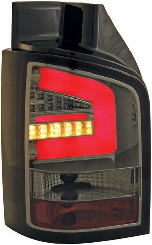 Taillights VW Bus T5 with Lightbar and LED clear/smoke