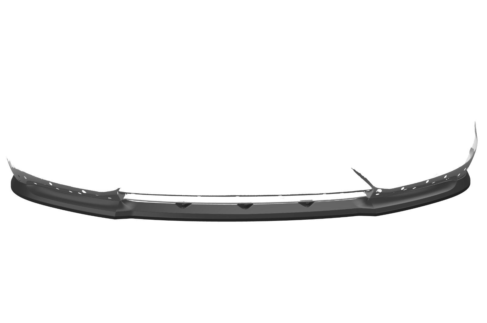 Voorspoiler BMW 1er F20/F21 LCI CSR Carbon Look