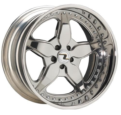 Schmidt Race Lite ruedas 3dlg cromo 8,5 - 9x18
