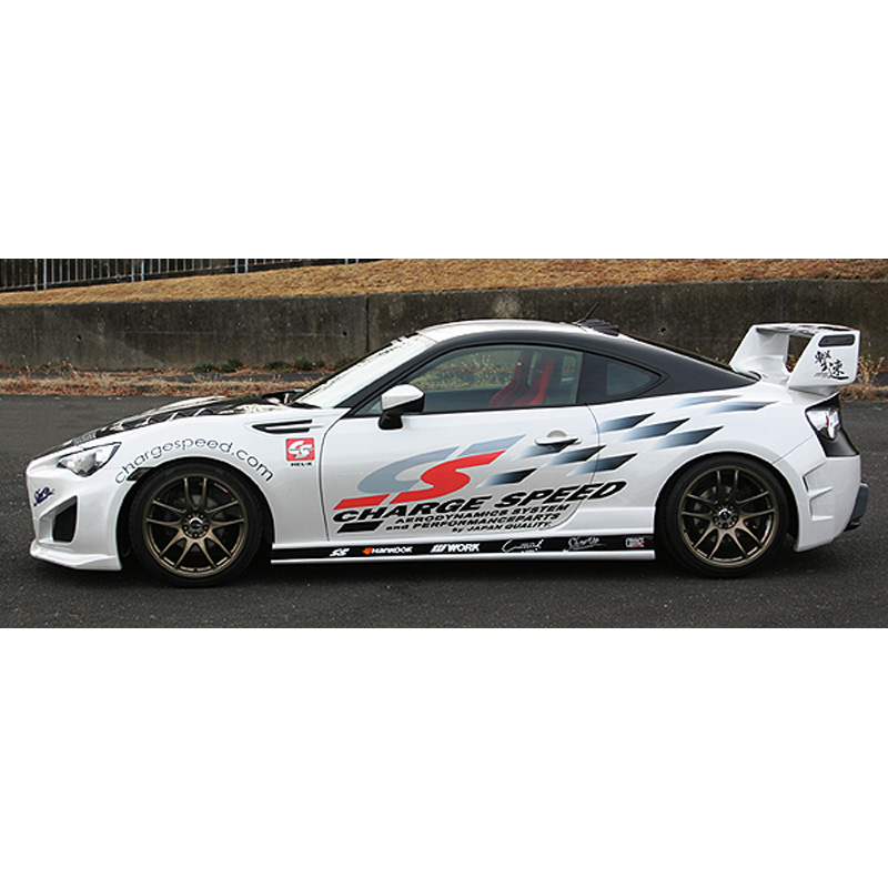 Chargespeed Sideskirts  Toyota GT86 / Subaru BRZ (FRP)